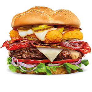 Buffalo burger - menu item Hitchhiker image