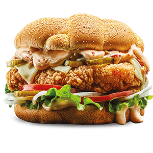 Buffalo burger - menu item Chicken Buster image