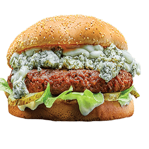 Buffalo burger - menu item Blue Cheese image