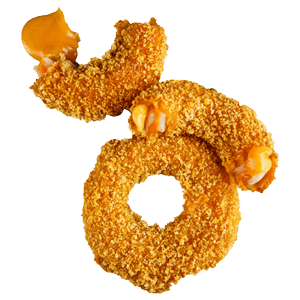 Buffalo Burger - menu item Onion Rings Cheese Bomb  image