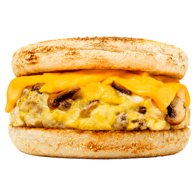 Buffalo Burger - menu item Mushroom Egg Muffin image
