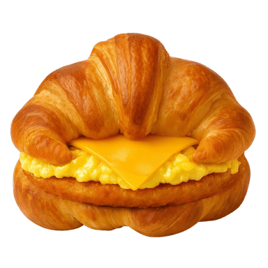 Buffalo Burger - menu item Chicken Egg Croissant image