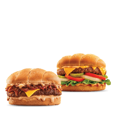 Buffalo Burger - offer Double Trouble image