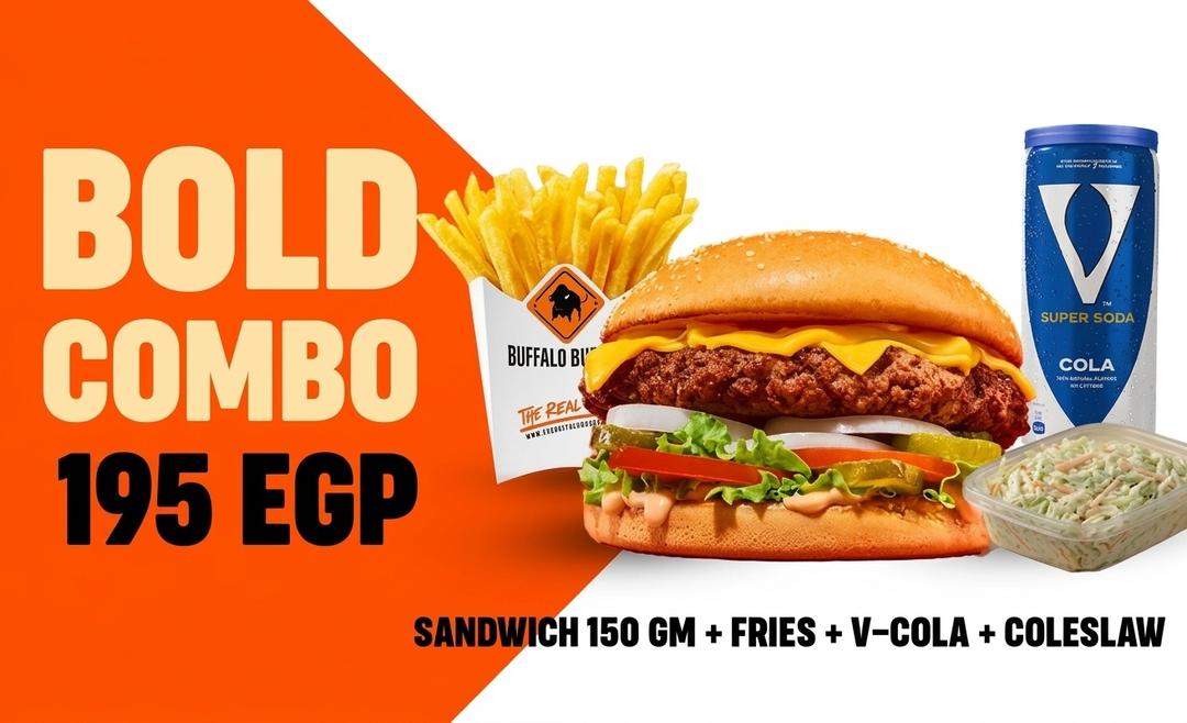Buffalo Burger - offer Bold Combo offer image