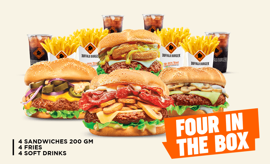 Buffalo Burger - offer 4 In The Box image